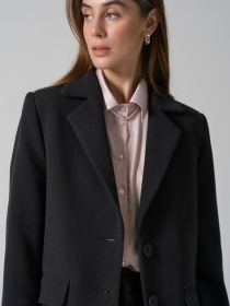 Пальто TrikoBakh модель 563-graftovij Фото