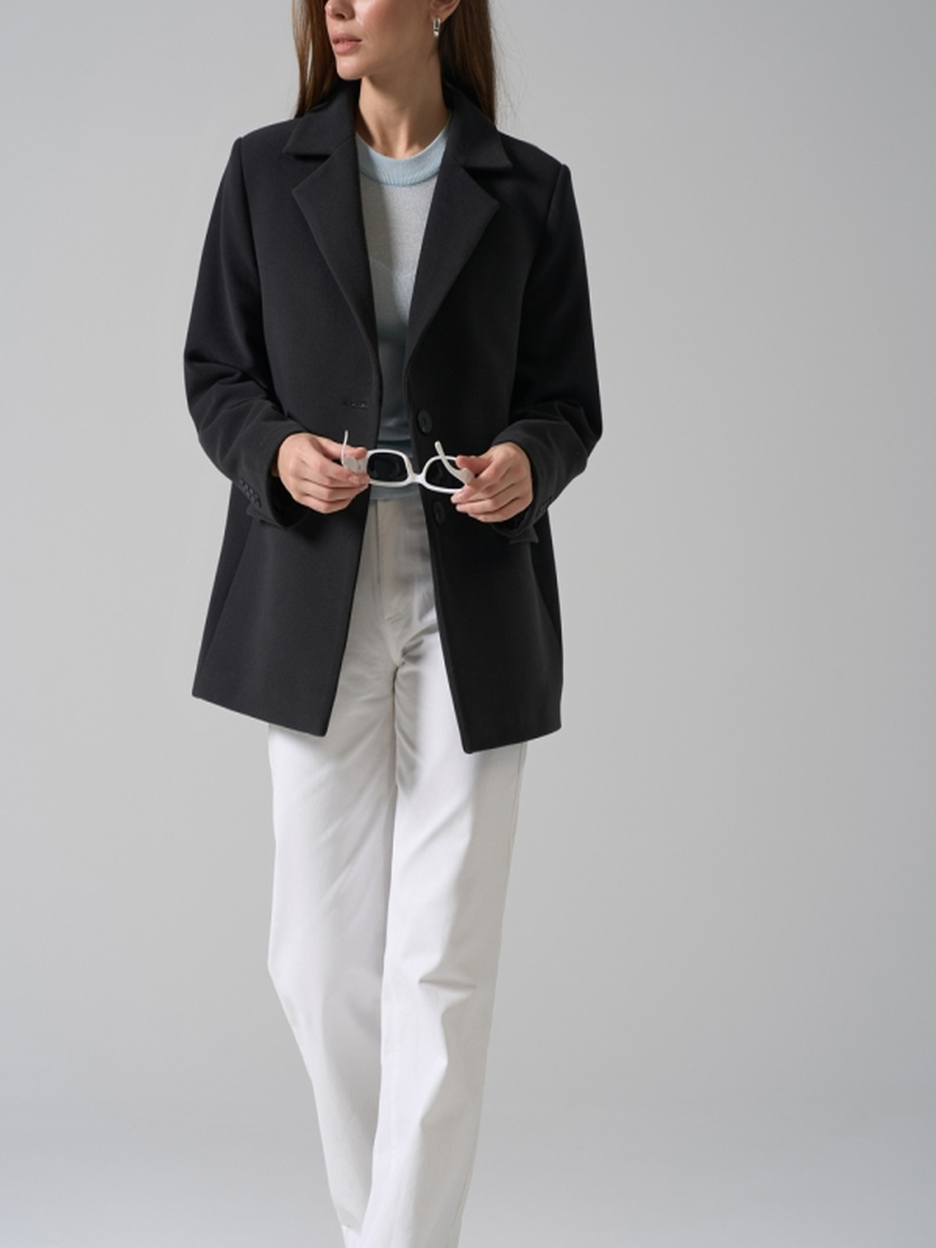 Пальто TrikoBakh модель 563-graftovij Фото