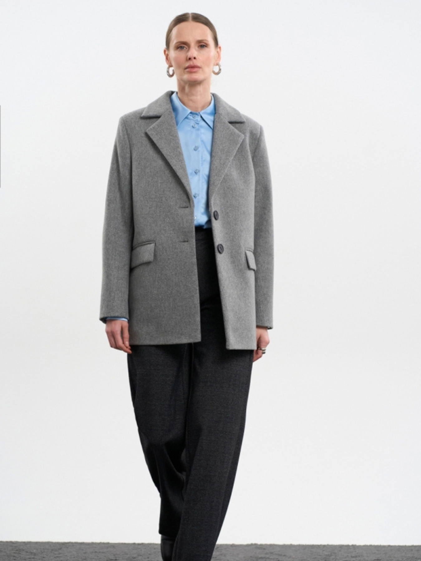 Пальто TrikoBakh модель 563-srij Фото