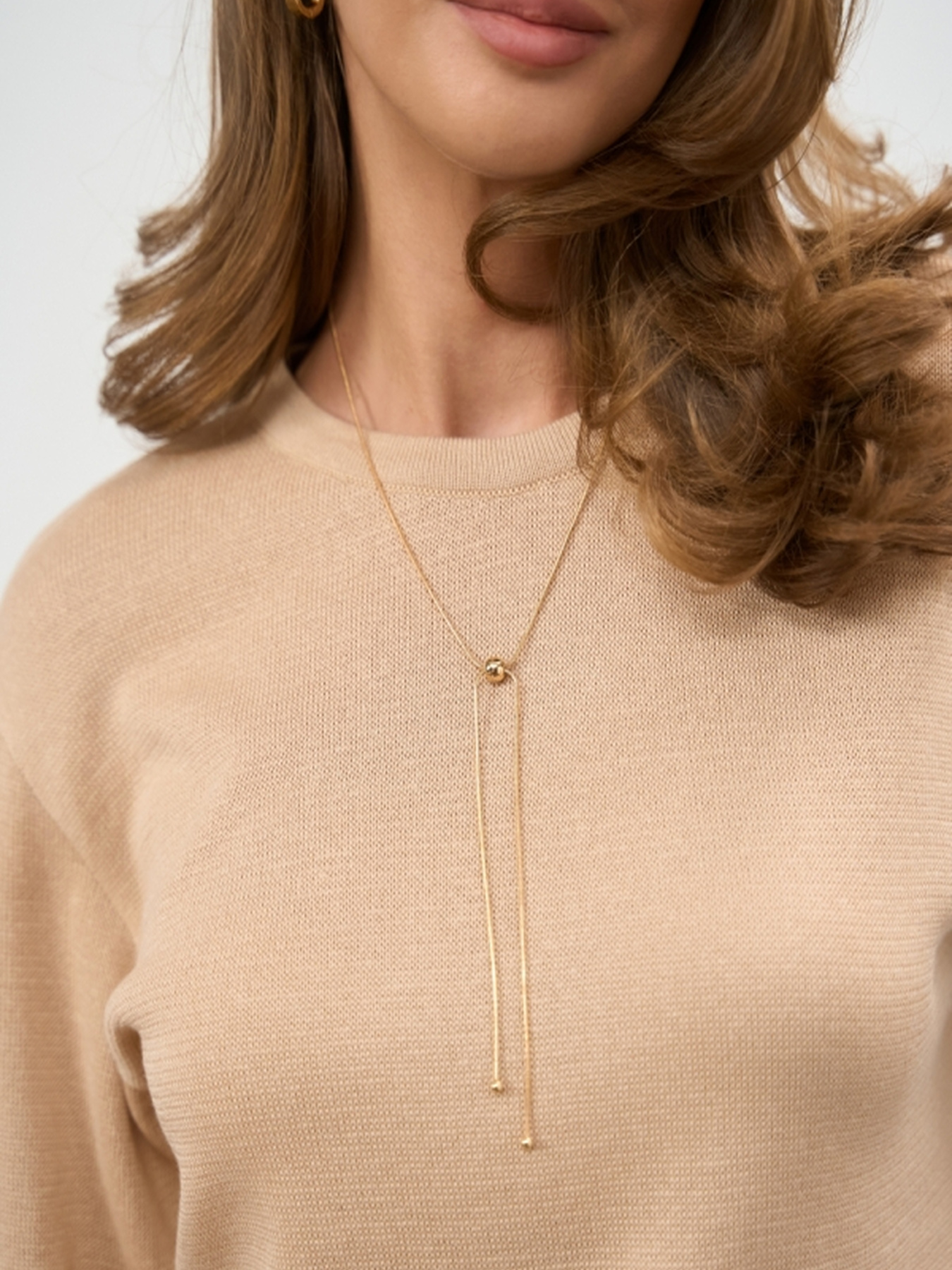 Джемпер TrikoBakh модель 2822-migdalxnij Фото