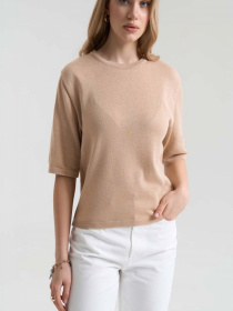 Джемпер TrikoBakh модель 2822-migdalxnij Фото