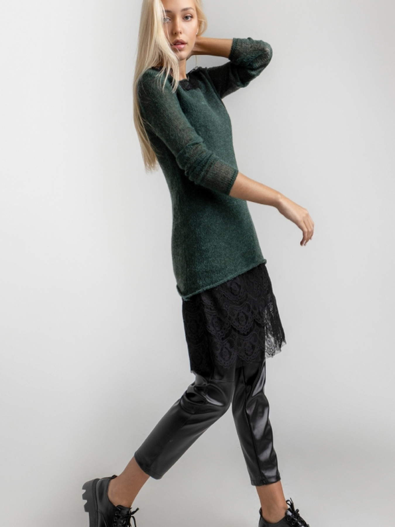 Туника TrikoBakh модель 1477-zelenij Фото