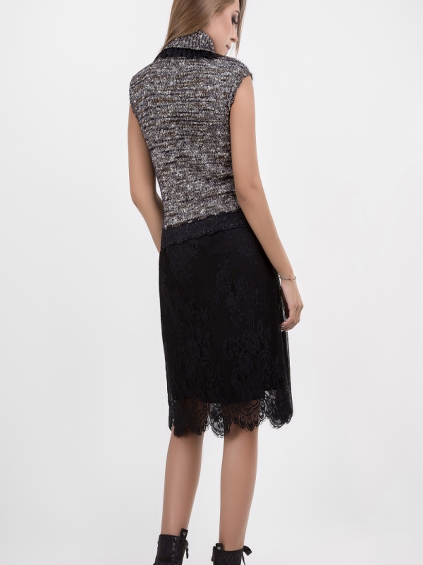 Майка TrikoBakh модель 1456-chornij-melanzh Фото