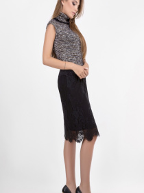 Майка TrikoBakh модель 1456-chornij-melanzh Фото