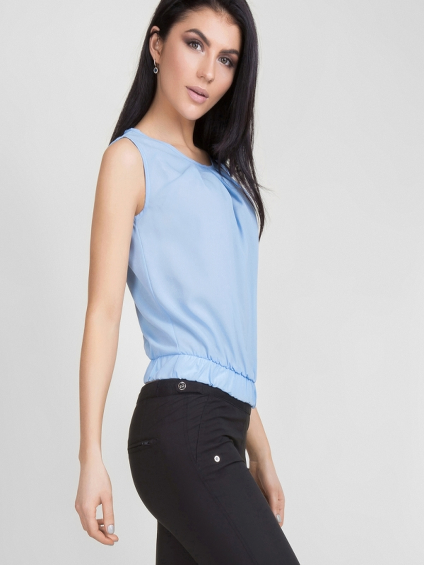 Майка TrikoBakh Модель 1347-blakitnij Фото