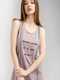 Туника TrikoBakh модель 1707-bezhevij Фото