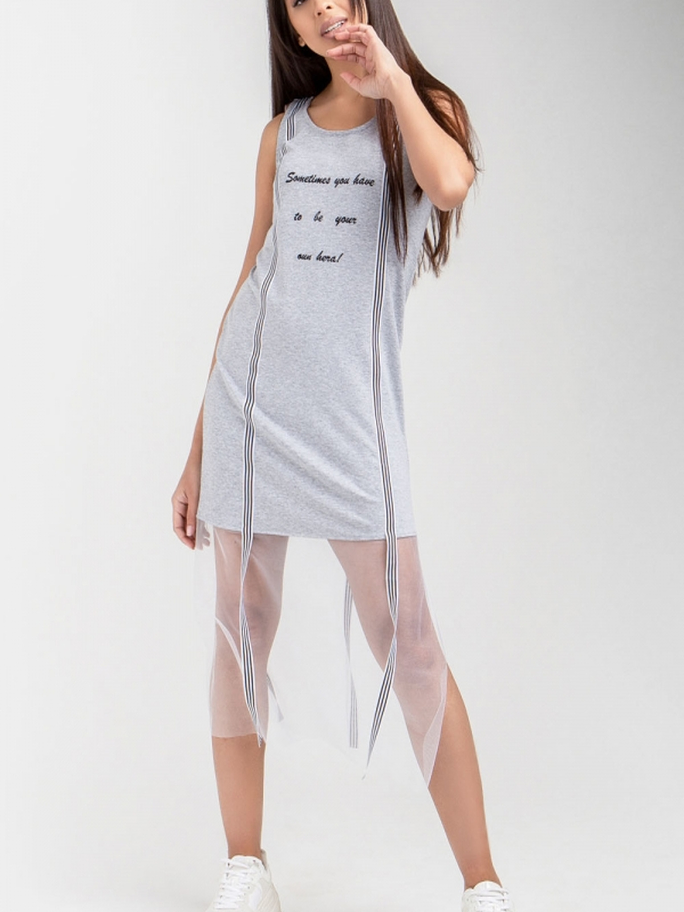 Туника TrikoBakh модель 1707-svtlo-srij Фото