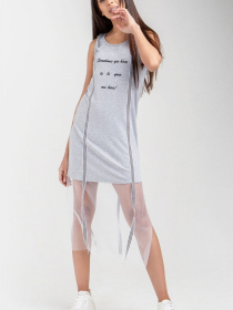 Туника TrikoBakh модель 1707-svtlo-srij Фото