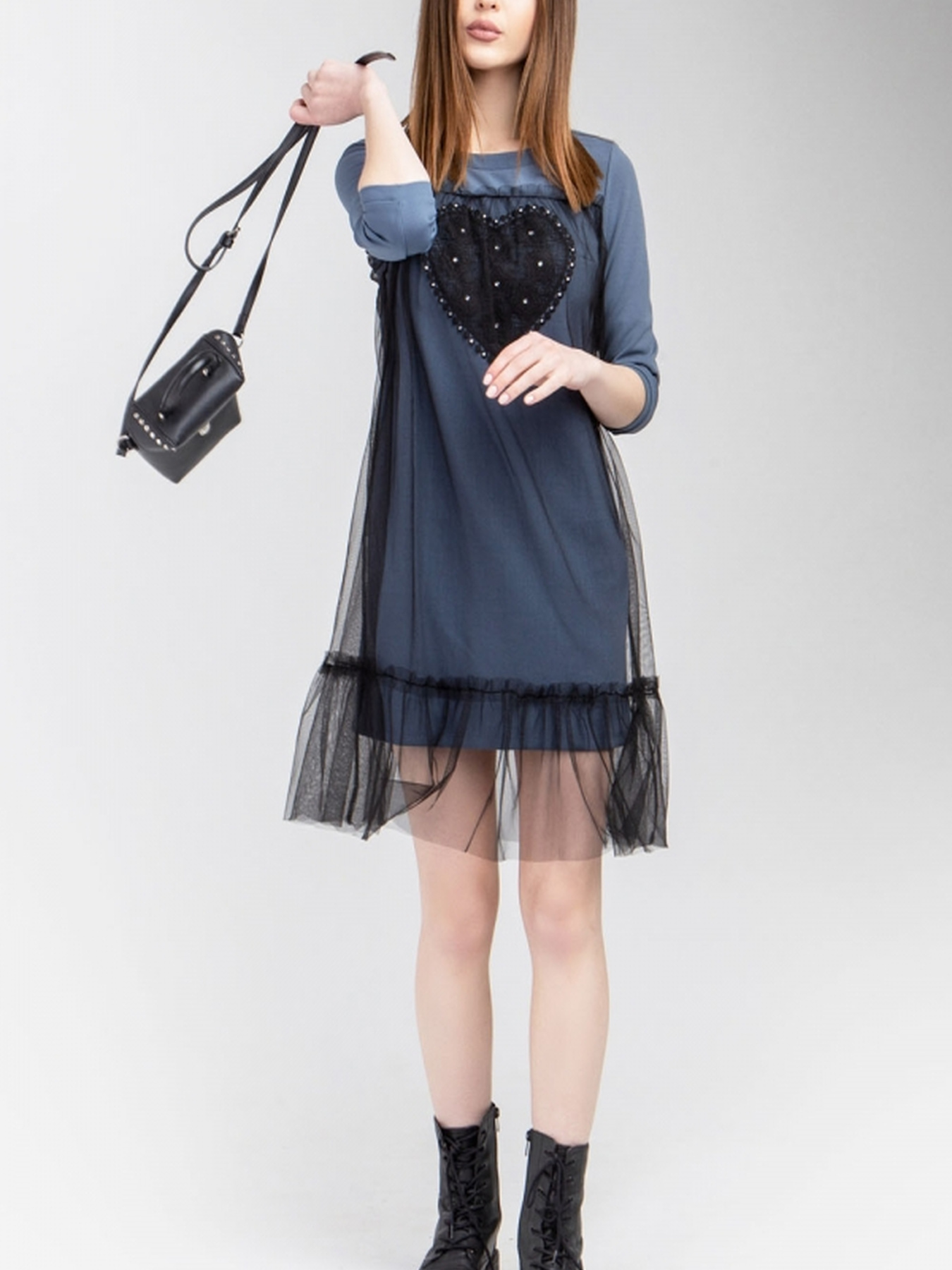 Платье миди TrikoBakh модель 1398-ndgo Фото