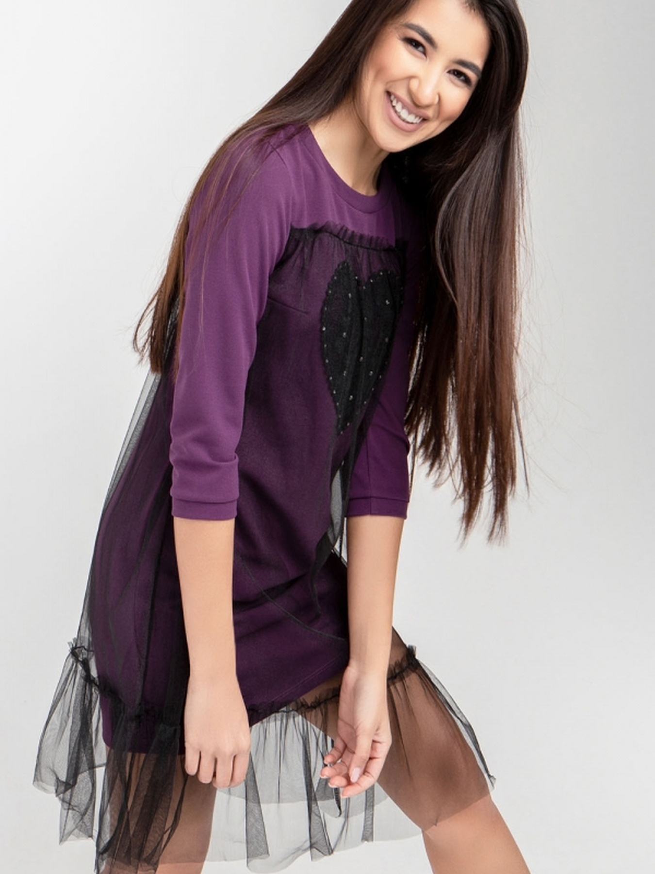 Платье миди TrikoBakh модель 1398-buzxkovij Фото