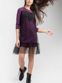 Сукня міді TrikoBakh модель 1398-buzxkovij Фото