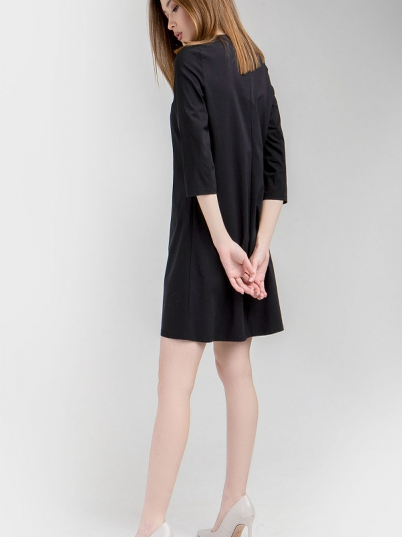 Сукня міні TrikoBakh модель 1389-chornij Фото