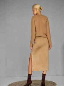 Юбка миди TrikoBakh модель 2435-psok Фото