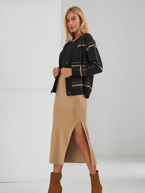 Юбка миди TrikoBakh модель 2435-psok Фото