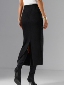 Юбка миди TrikoBakh модель 2774-chornij Фото