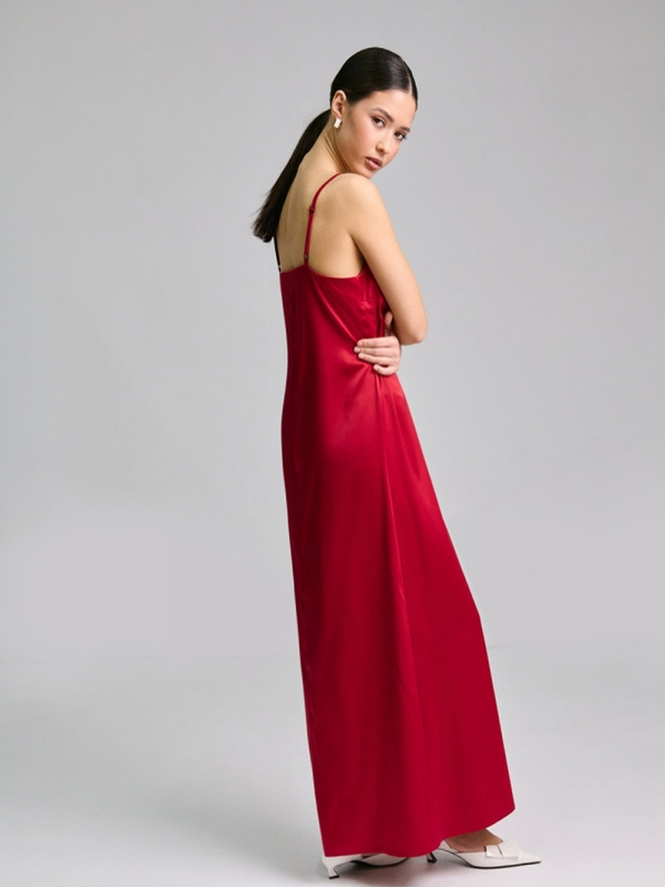 Сукня максі TrikoBakh модель 3053-marsala Фото