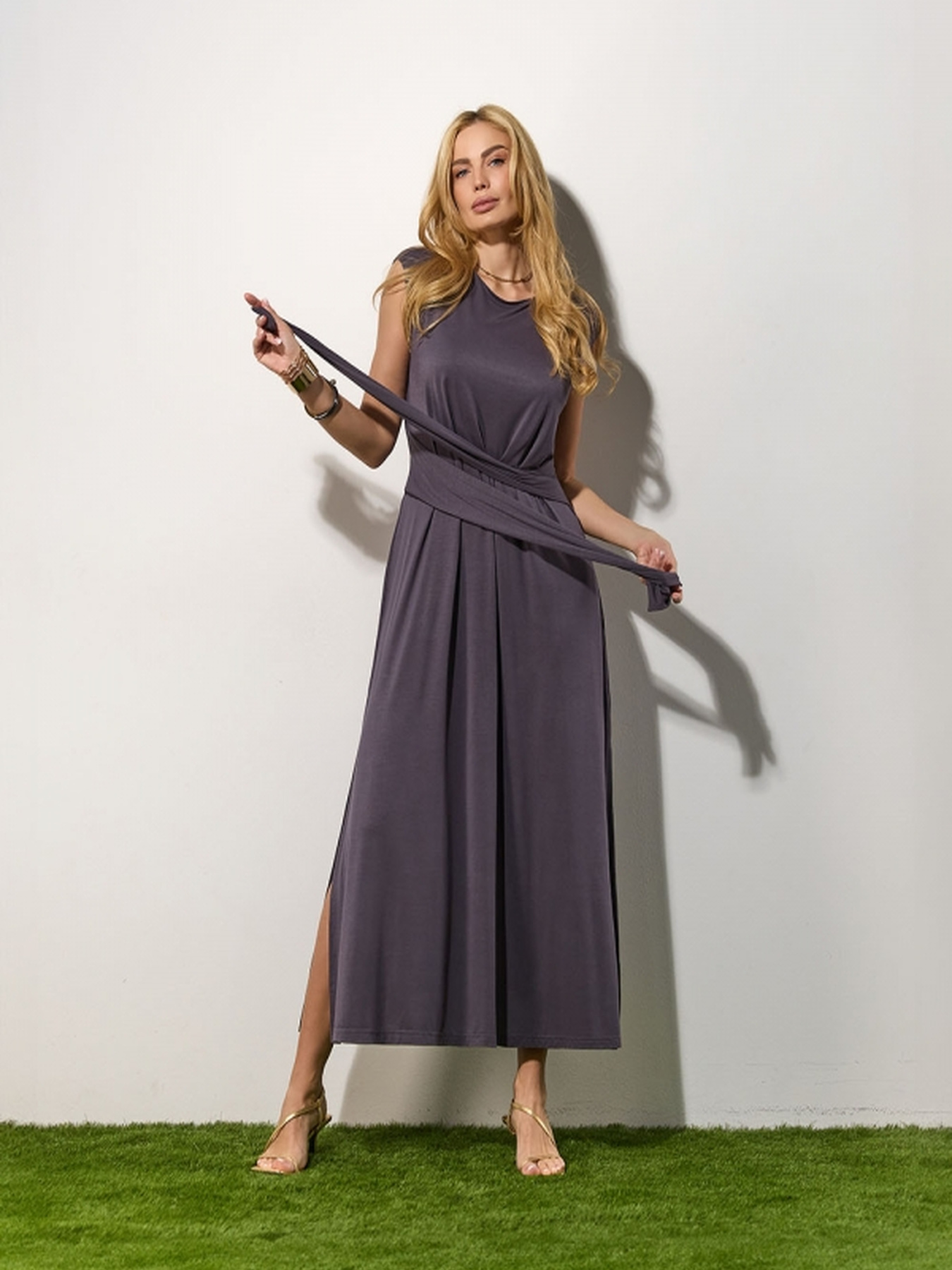 Платье миди TrikoBakh модель 3008-dimchastij Фото