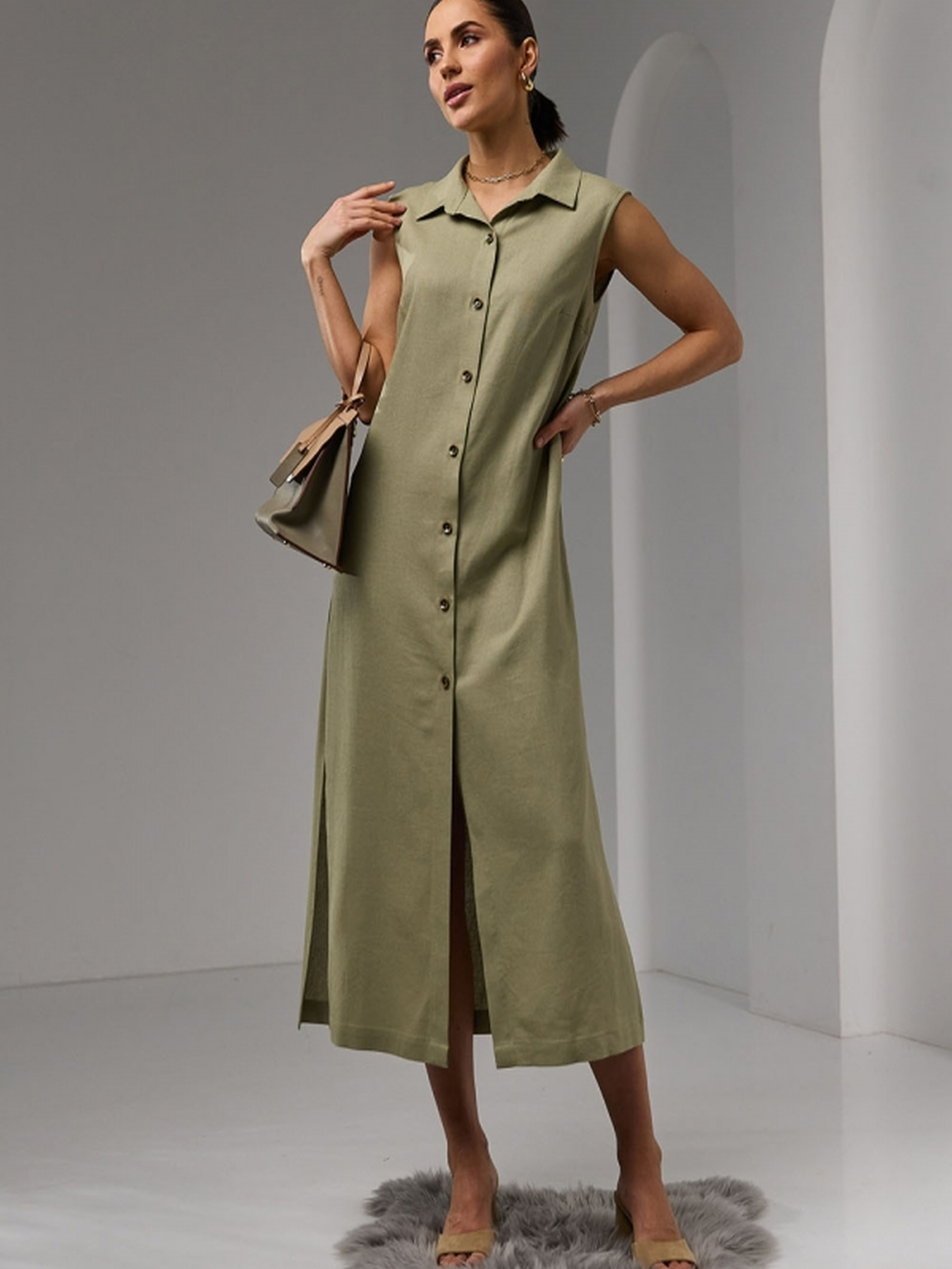 Платье миди TrikoBakh модель 3021-polin Фото