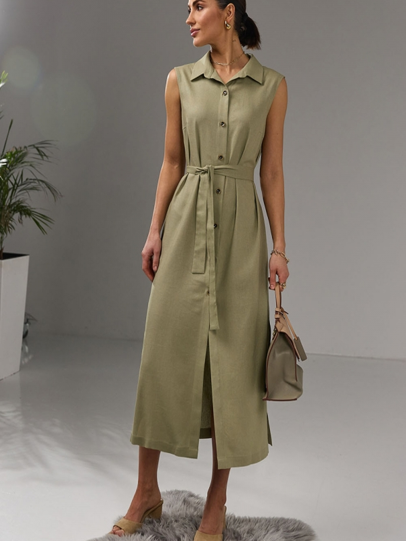 Сукня міді TrikoBakh модель 3021-polin Фото