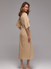 Сукня максі TrikoBakh модель 3023-naturalxnij Фото