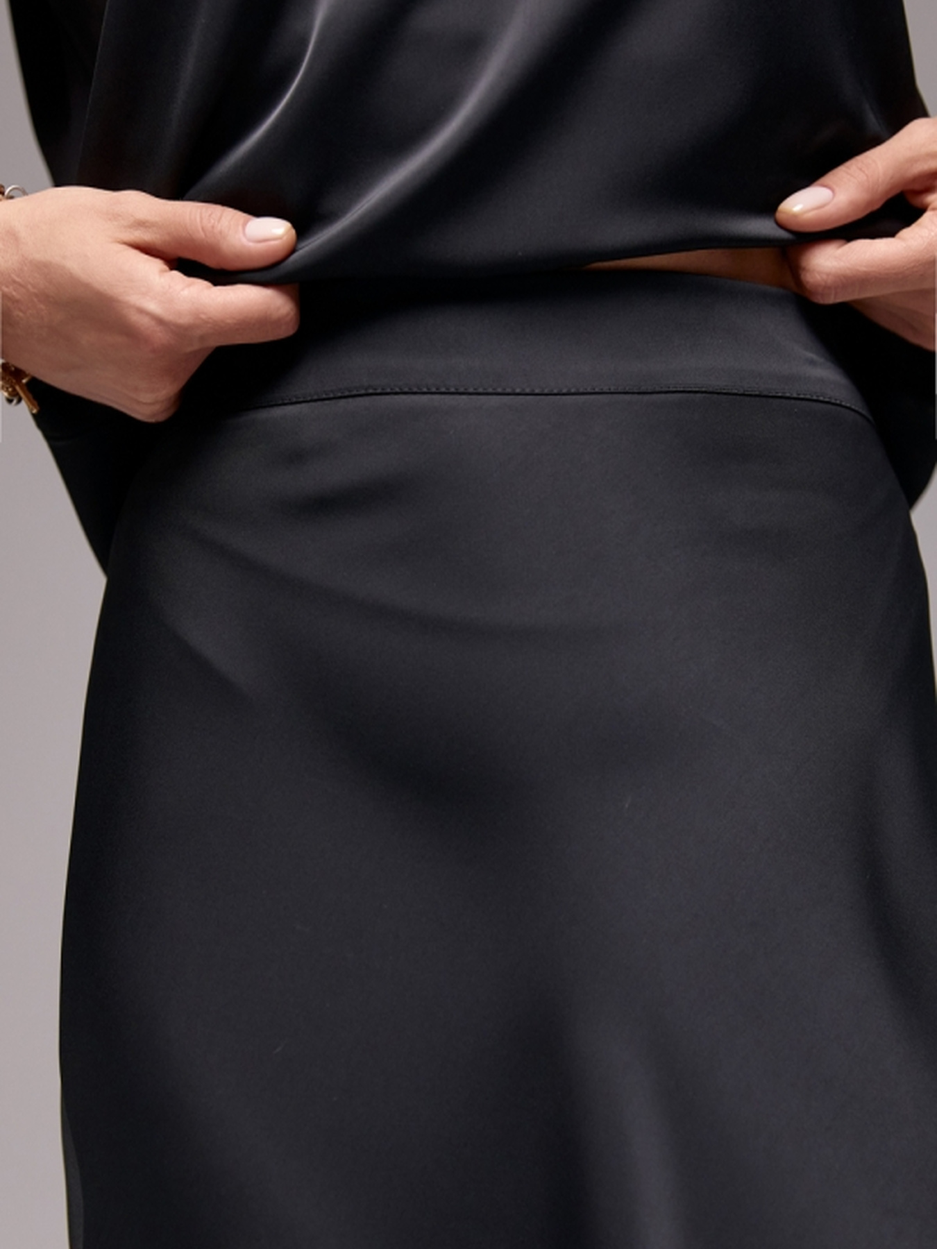 Юбка макси TrikoBakh модель 3012-chornij Фото