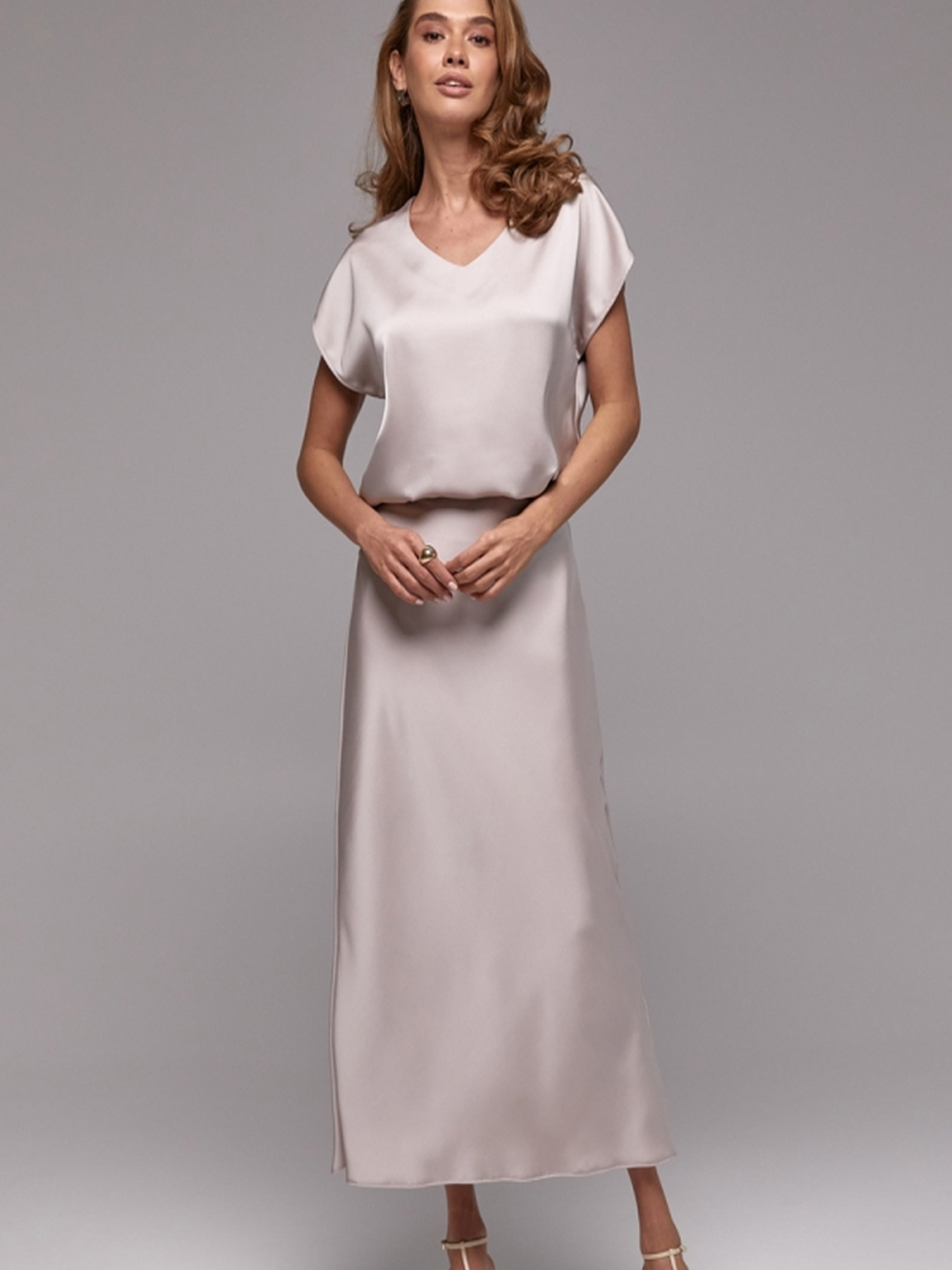 Юбка макси TrikoBakh модель 3012-nyudovij Фото