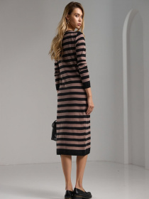 Сукня міді TrikoBakh модель 2508-chornij Фото