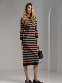 Платье миди TrikoBakh модель 2508-chornij Фото