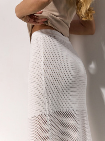 Спідниця міді TrikoBakh модель 2515-moloko Фото