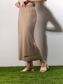Юбка макси TrikoBakh модель 2457-kavovij Фото