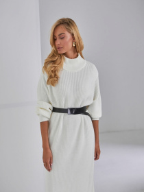 Платье макси TrikoBakh модель 2534-moloko Фото