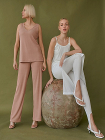 Леггинсы TrikoBakh модель 1781-molochnij Фото