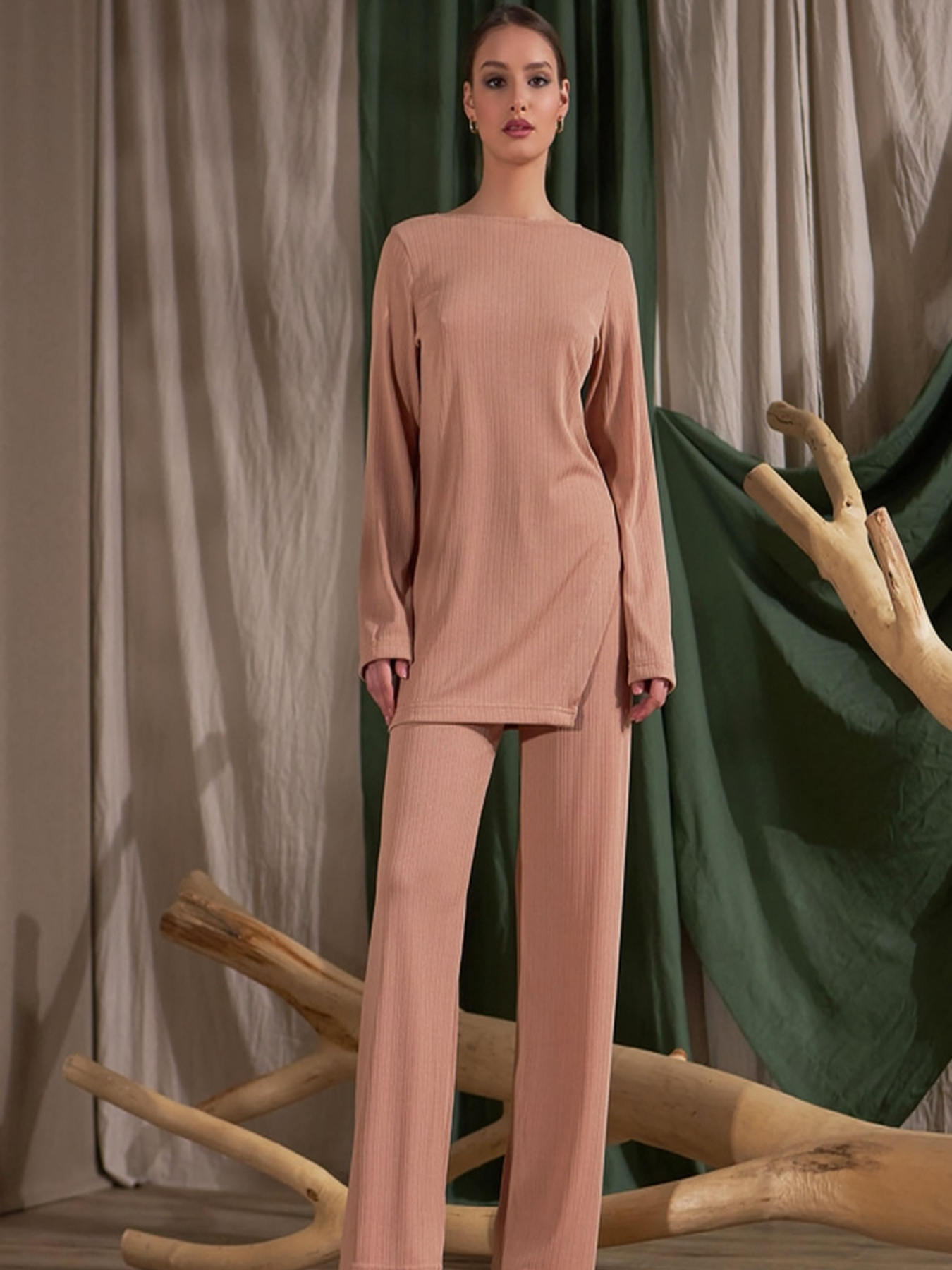 Туника TrikoBakh модель 1790-bezhevij Фото