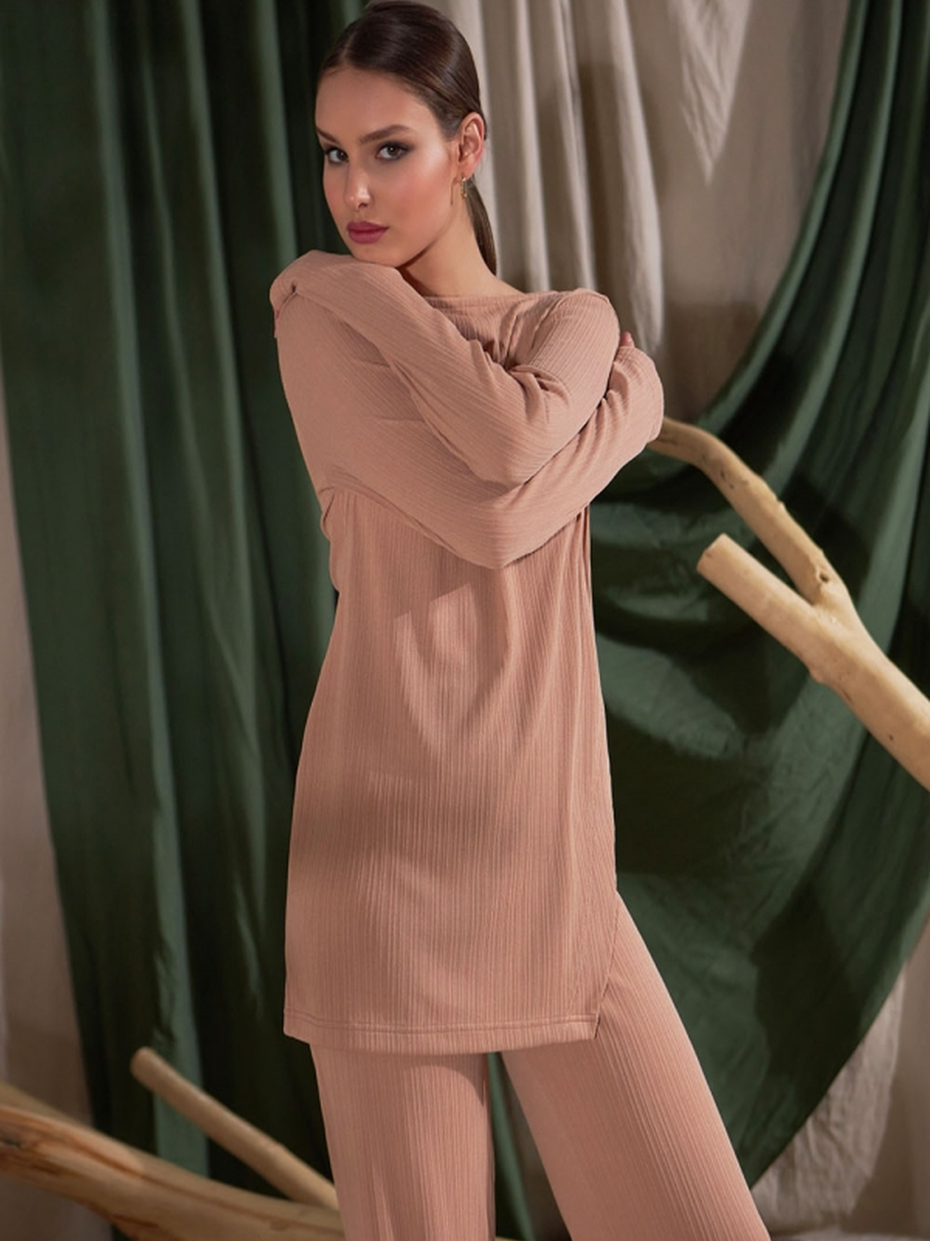 Туніка TrikoBakh модель 1790-bezhevij Фото