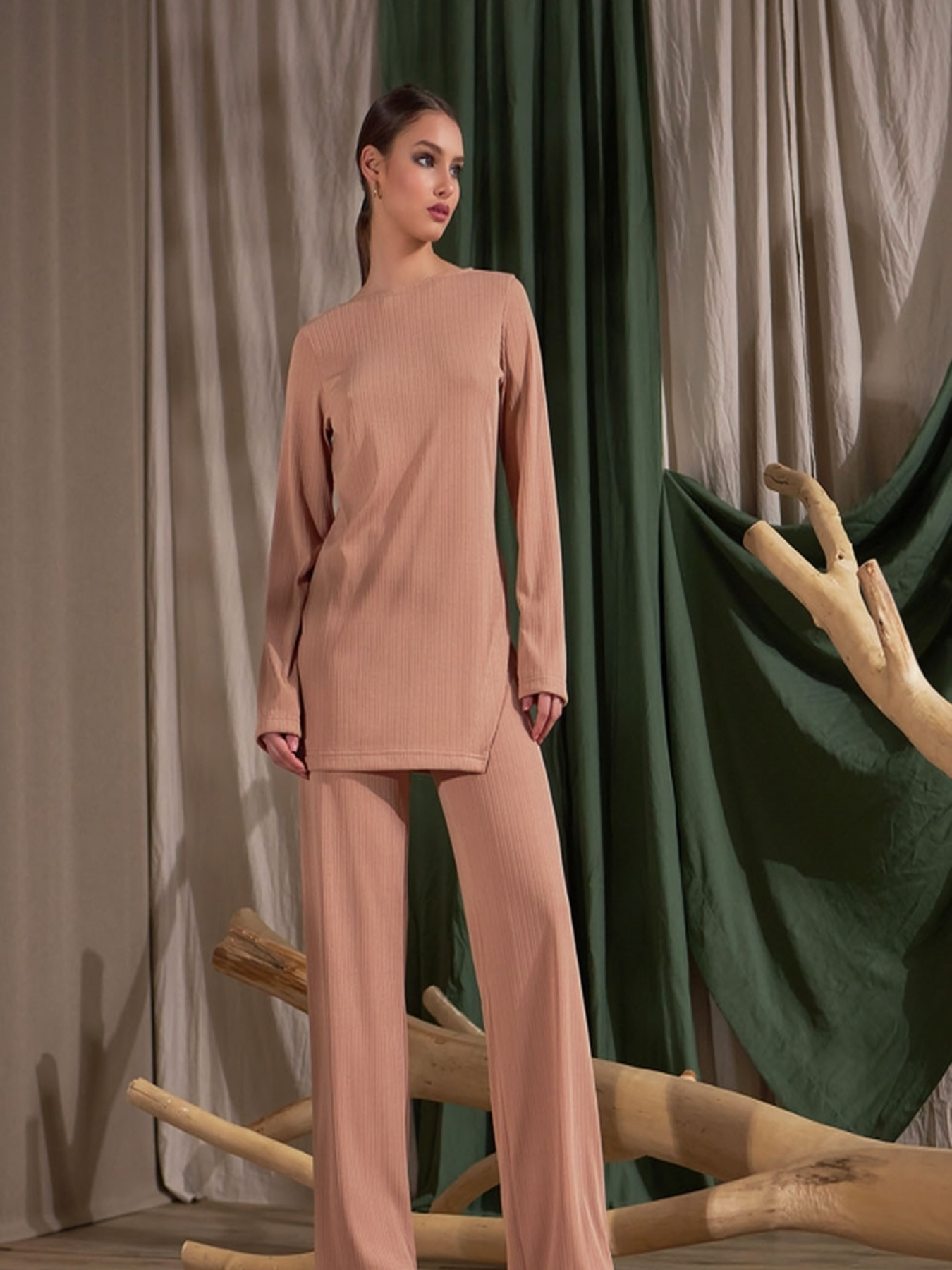 Туніка TrikoBakh модель 1790-bezhevij Фото