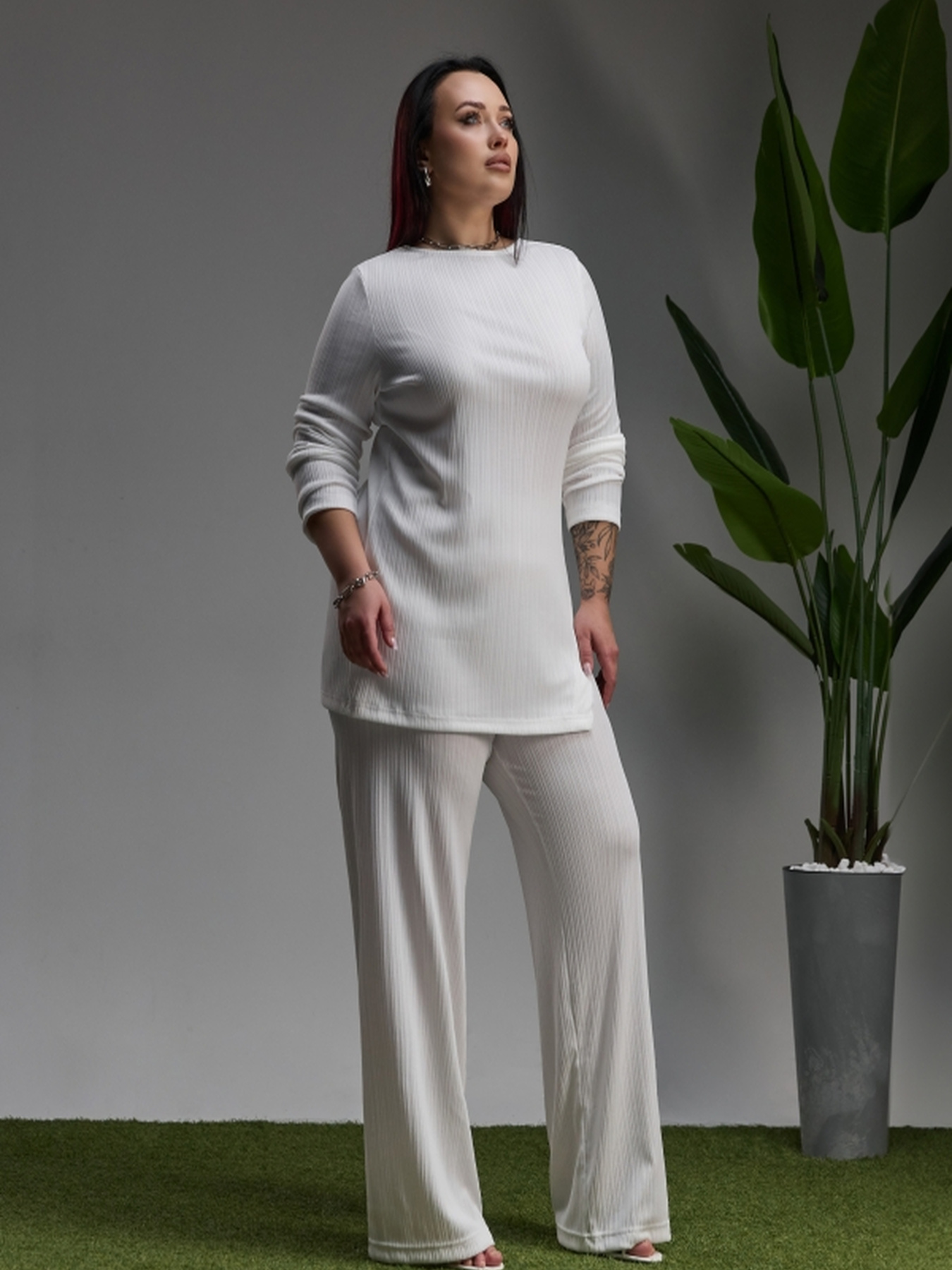 Туніка TrikoBakh модель 1790-molochnij Фото