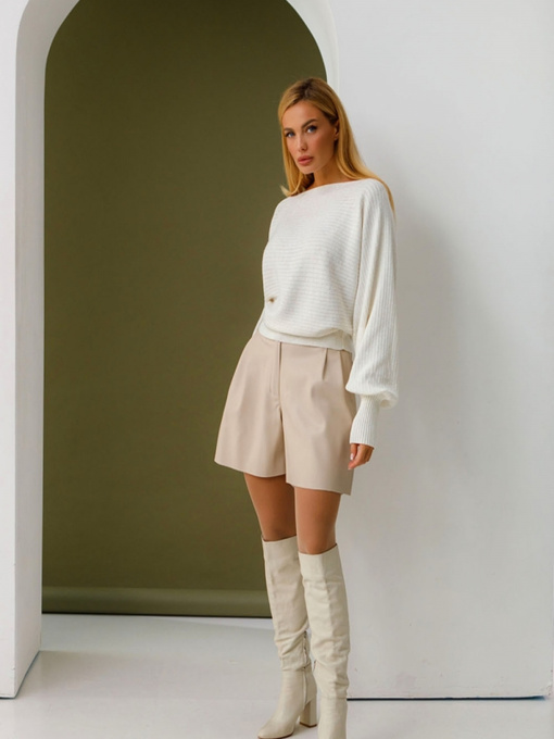 Шорты TrikoBakh модель 1792-kremovij Фото