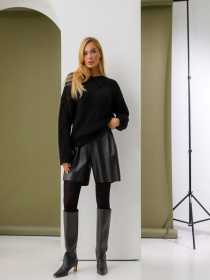 Шорты TrikoBakh модель 1792-chornij Фото