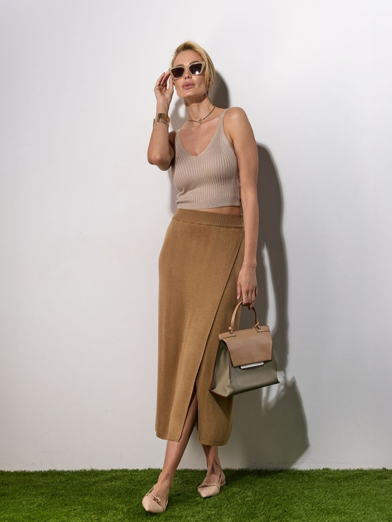 Юбка миди TrikoBakh модель 2458-kemel Фото