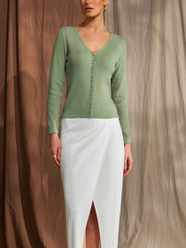 Юбка миди TrikoBakh модель 2458-blij Фото