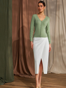 Юбка миди TrikoBakh модель 2458-blij Фото