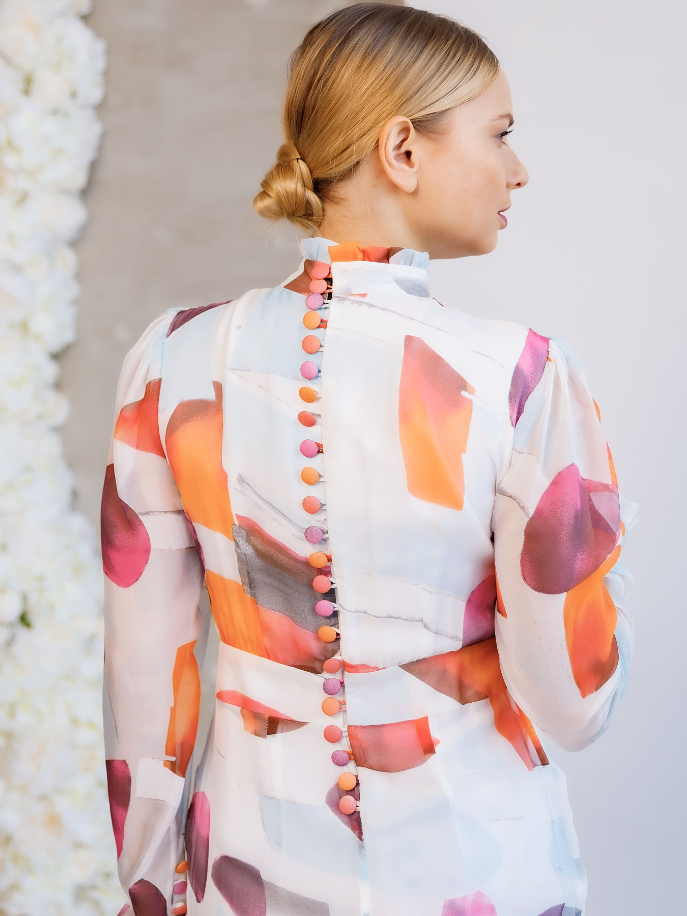 Сукня міді Alnest модель AN 284 Фото