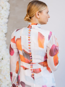 Платье миди Alnest модель AN 284 Фото