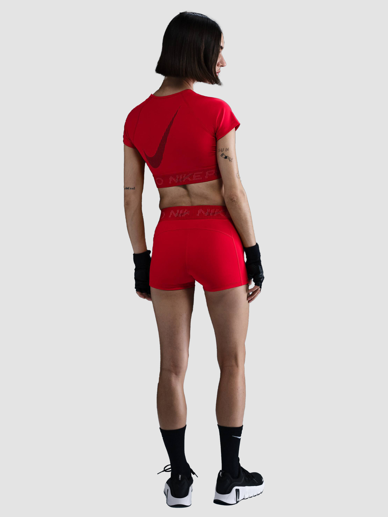 Повседневные шорты NIKE Pro Dri-Fit Mid-Rise модель HJ1226-657 Фото