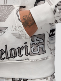 Худи Jordan M Ess Aop Flc Po модель HM7254-133 Фото