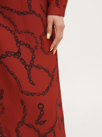 Платье миди Vicolo модель 202-VC-1017_медный Фото