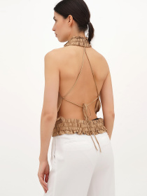 Топ Vicolo модель 202-VC-2029_бежевый Фото