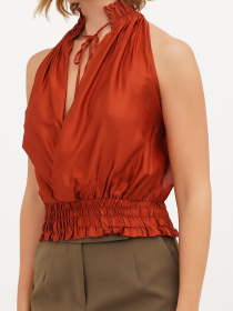 Топ Vicolo модель 202-VC-2029_медный Фото