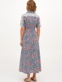 Сукня міді Vicolo модель 202-VC-1047_белый_черный Фото