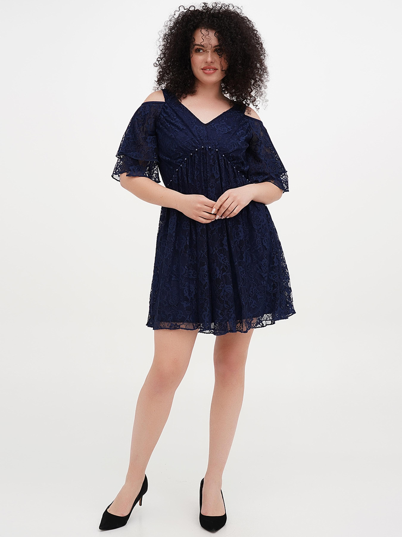 Сукня міні Vicolo модель 202-VC-1050_темно-синий Фото